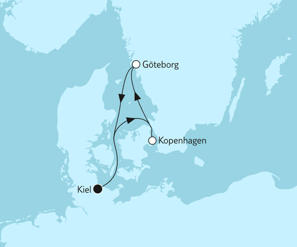 3 Nächte Ostsee mit Göteborg<br>NEU: Zusatzreisen ins Nordland!